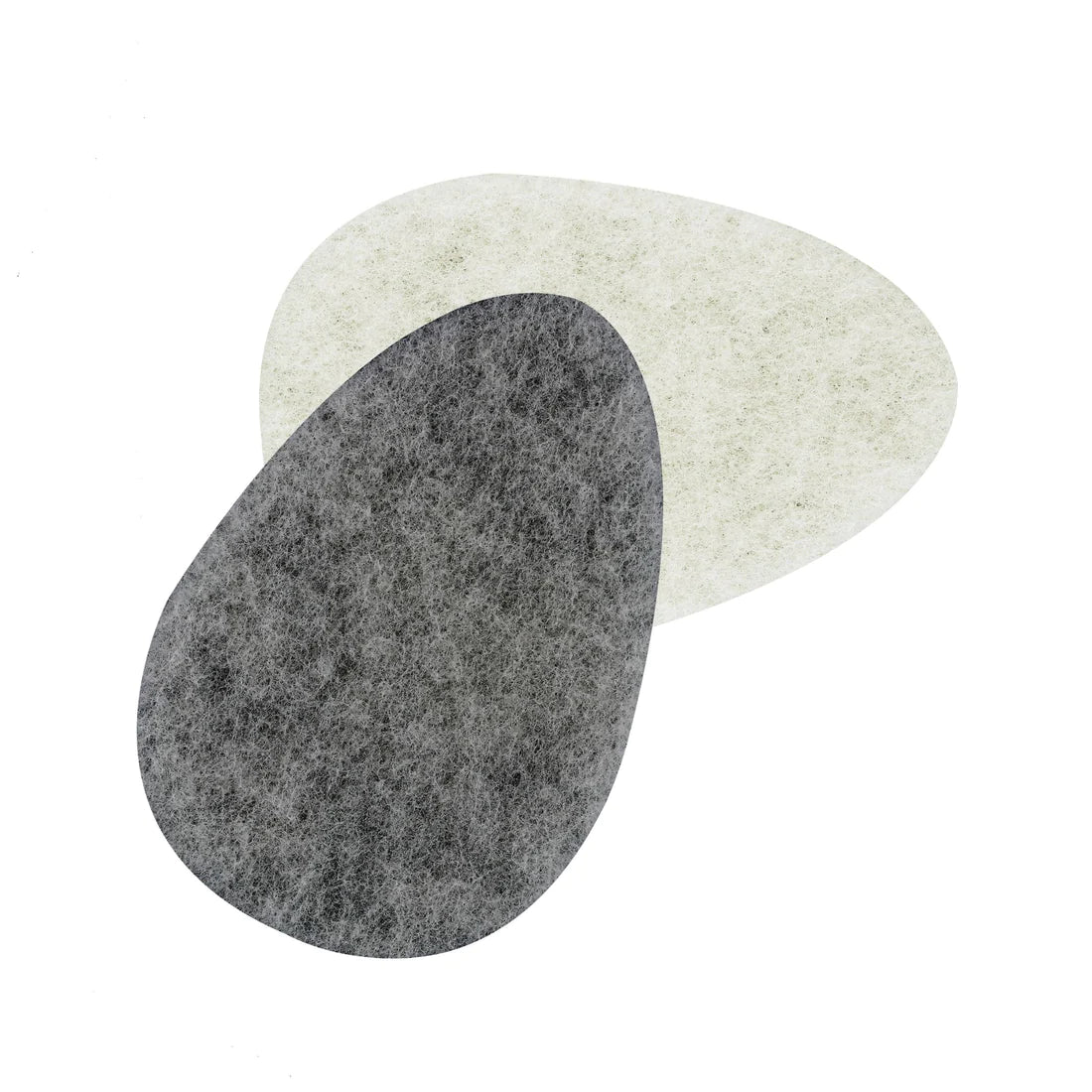 Infused Facial Sponges Rose Petal + Bamboo Charcoal 2 Sponges - Image 3