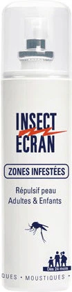INSECT ECRAN Rpulsif Peau Zones Infestes (100 Ml)