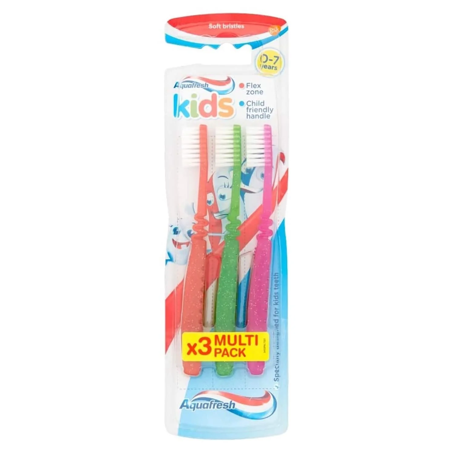 Kids Soft Toothbrush Triple Pack
