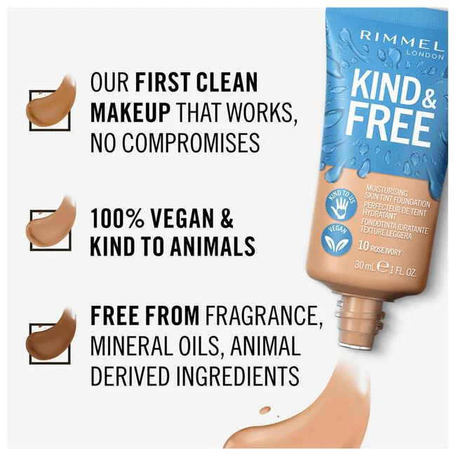 Kind & Free Moisturising Skin Tint Foundation - Image 4