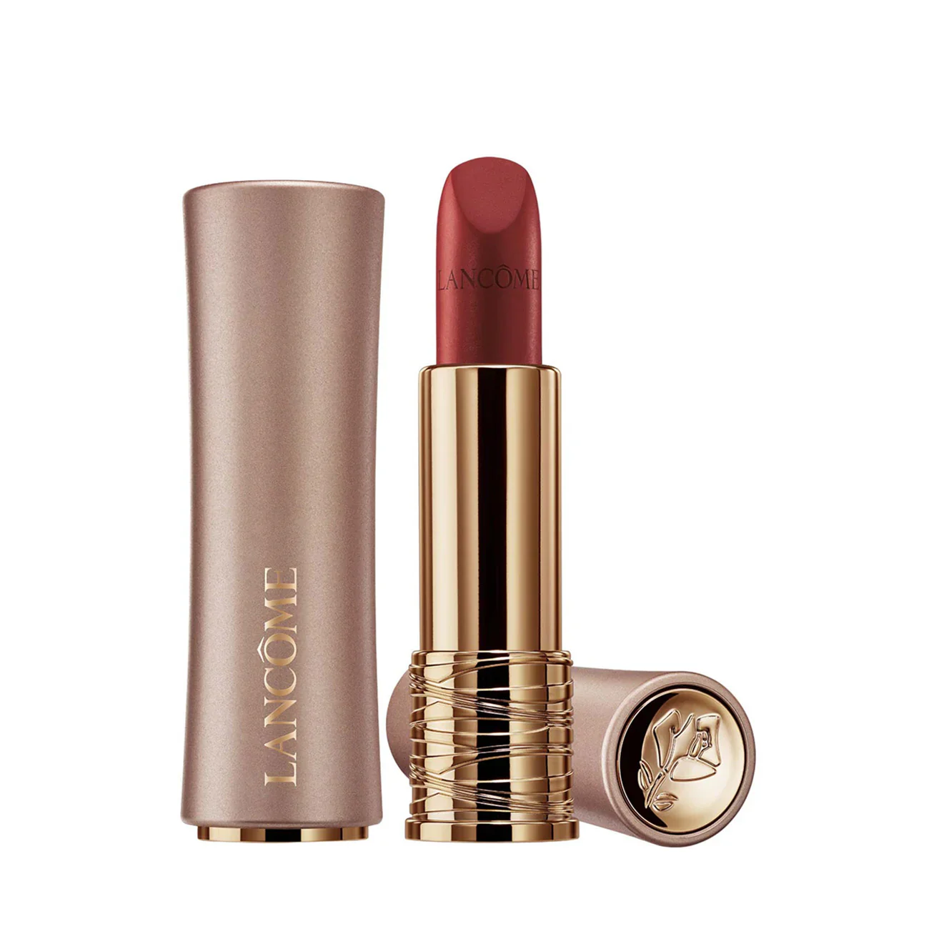 L'Absolu Rouge Intimatte Soft Matte Lipstick - Image 3