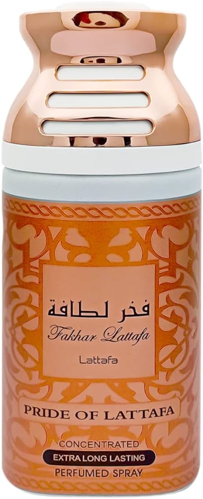 Lattafa Fakhar Pink Pride Concentrated - Imported, Long Lasting, Perfumed Body Spray, For Women, 250 ml