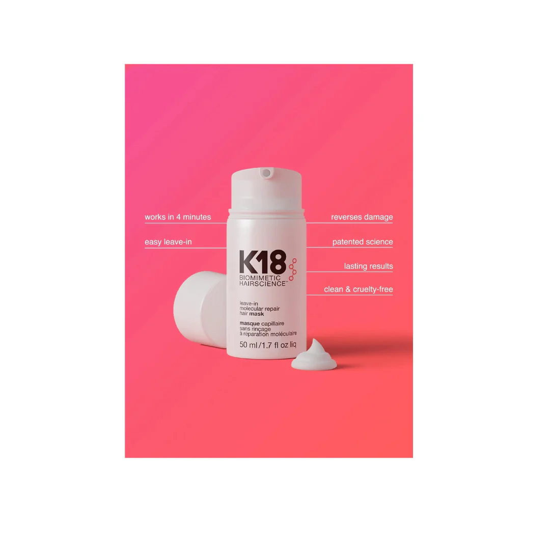 Leave-In Molecular Hair Mask - Repairs Dry or Damaged Hair - Image 2