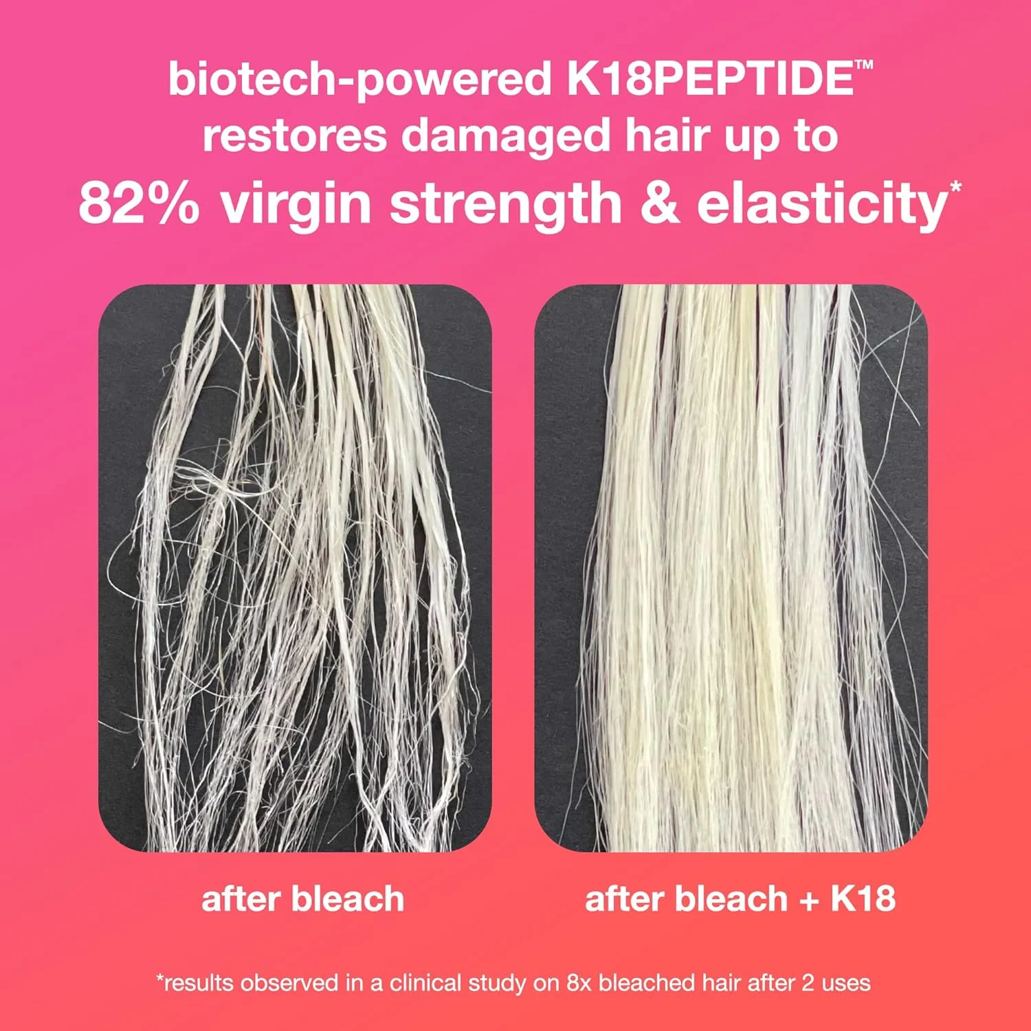 Leave-In Molecular Hair Mask - Repairs Dry or Damaged Hair - Image 3