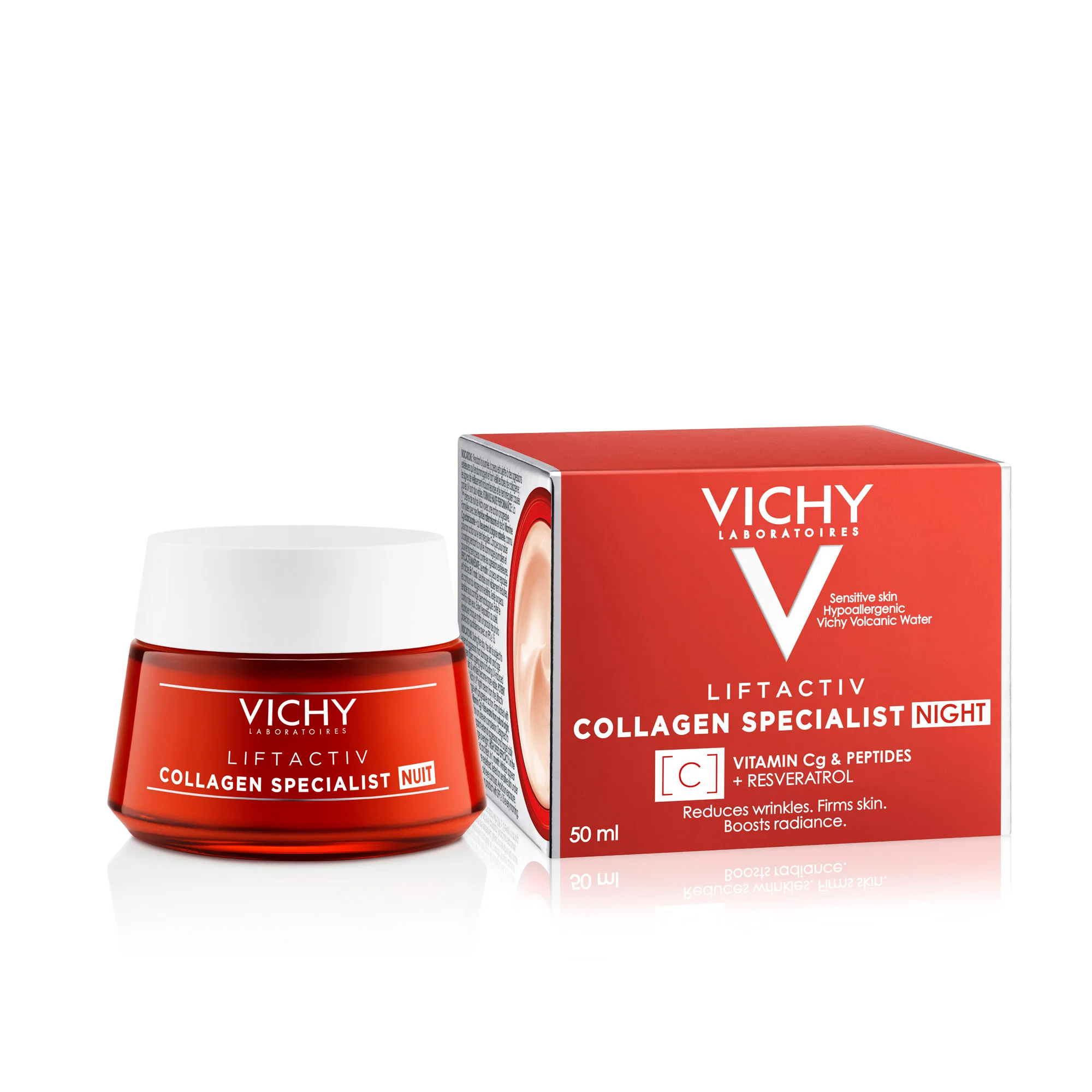 Liftactiv Collagen Specialist Night Cream Anti Aging Face Moisturizer - Image 3