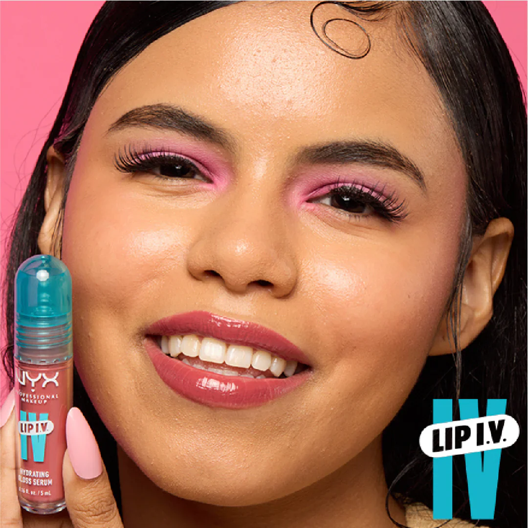Lip IV Hydrating Gloss Stain, Lip Gloss, Up to 12HR Hydration, High Pigment, Wet Shine Finish - Image 3