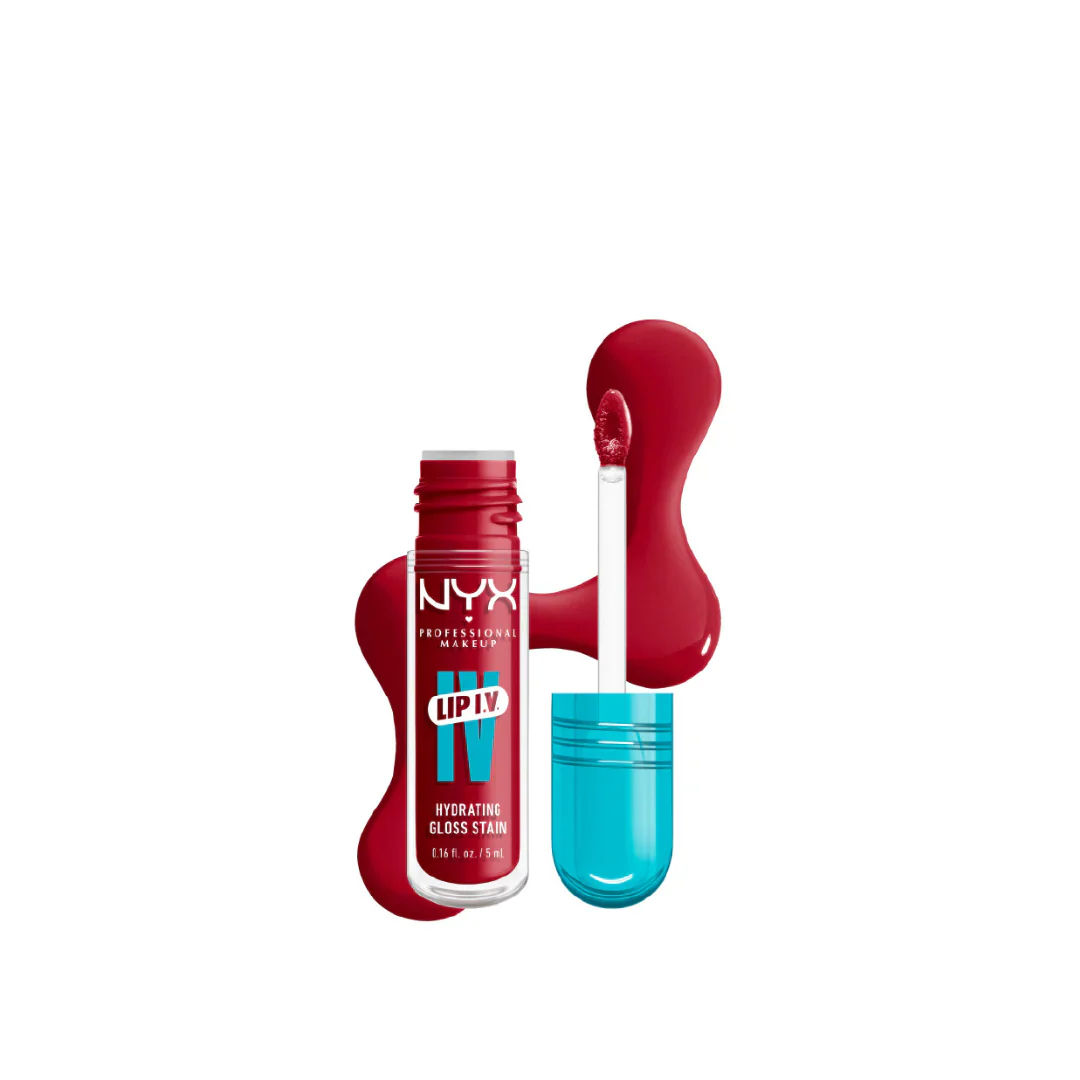 Lip IV Hydrating Gloss Stain, Lip Gloss, Up to 12HR Hydration, High Pigment, Wet Shine Finish - Image 4