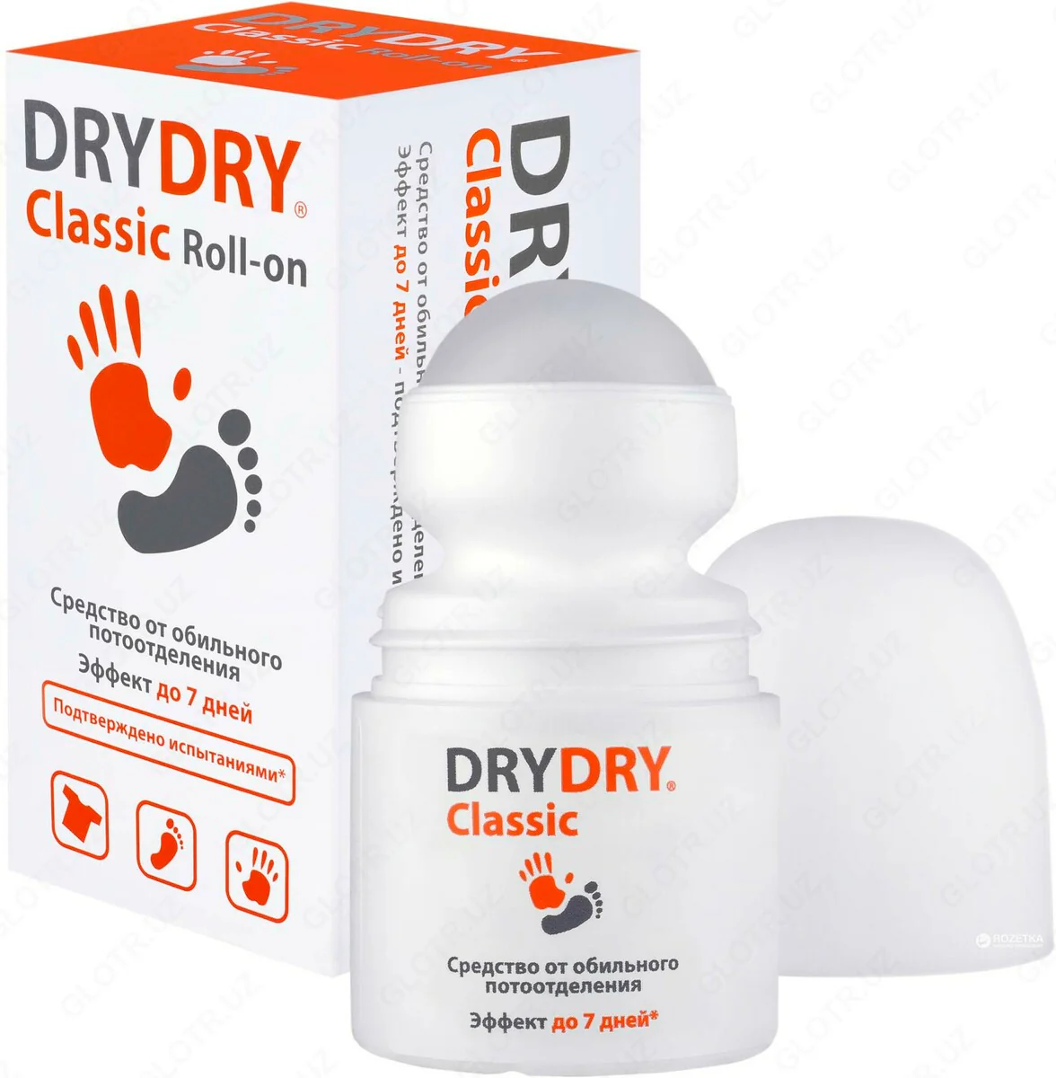L'organica Dry Dry Original Roll-on 35 ml