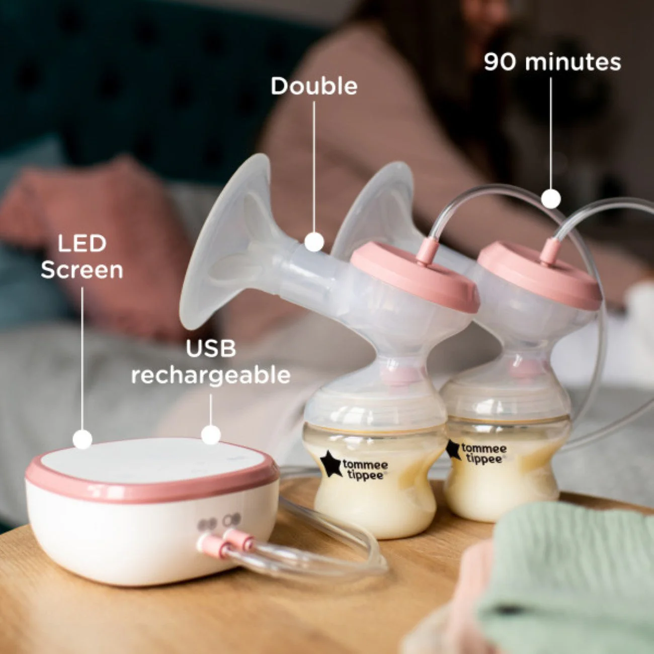 Made For Me Double Electric Breast Pump - Image 2