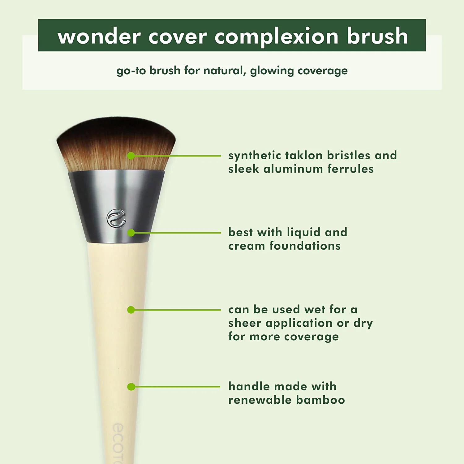 Makeup Wonder Cover Complexion Foundation Brush - Image 4