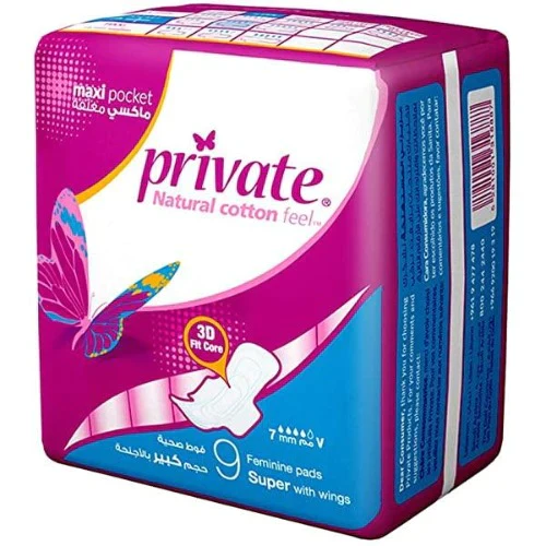 Maxi Pocket Super with Wings Unscented ‚9 Pads - Image 2
