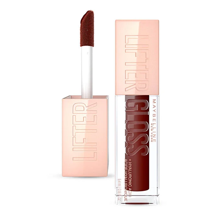 Maybelline New York Lifter Gloss, Lip Gloss Makeup With Hyaluronic Acid For Smooth And Hydrated Lips - Image 3