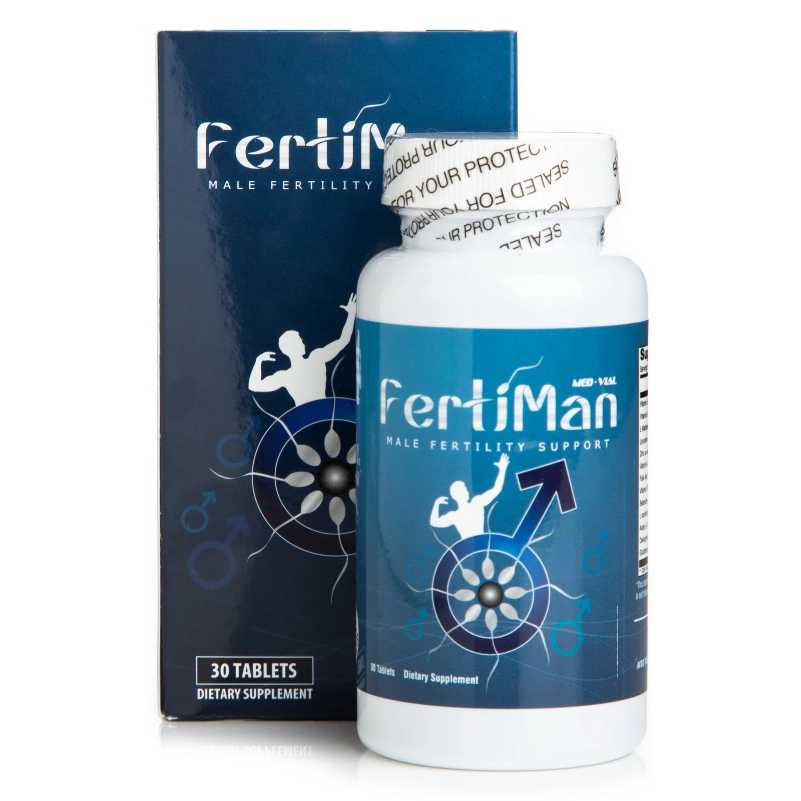 Med-Vial Fertiman 30 tablets