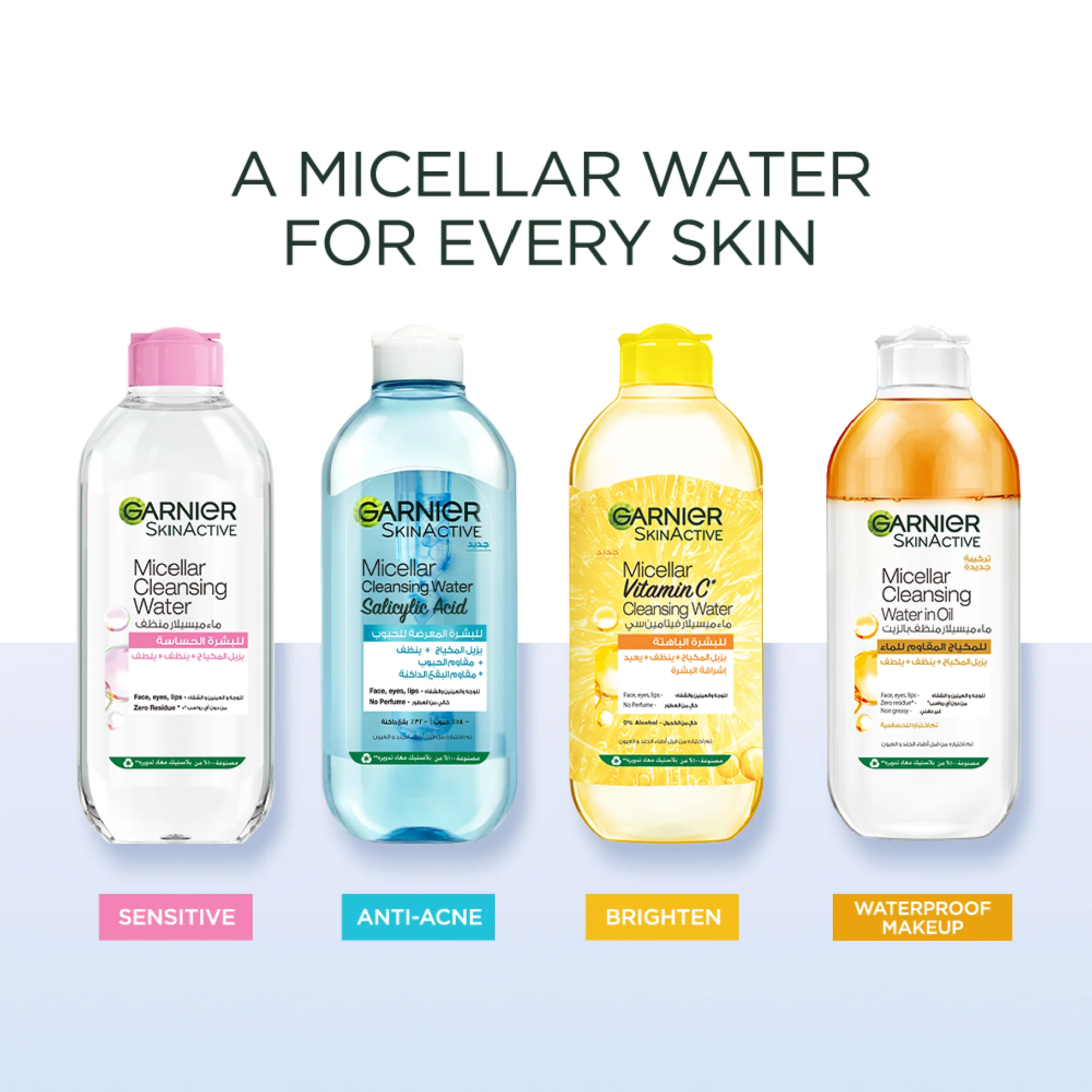 Micellar Water Facial Cleanser and Makeup Remover Pink for Sensitive Skin - Image 7