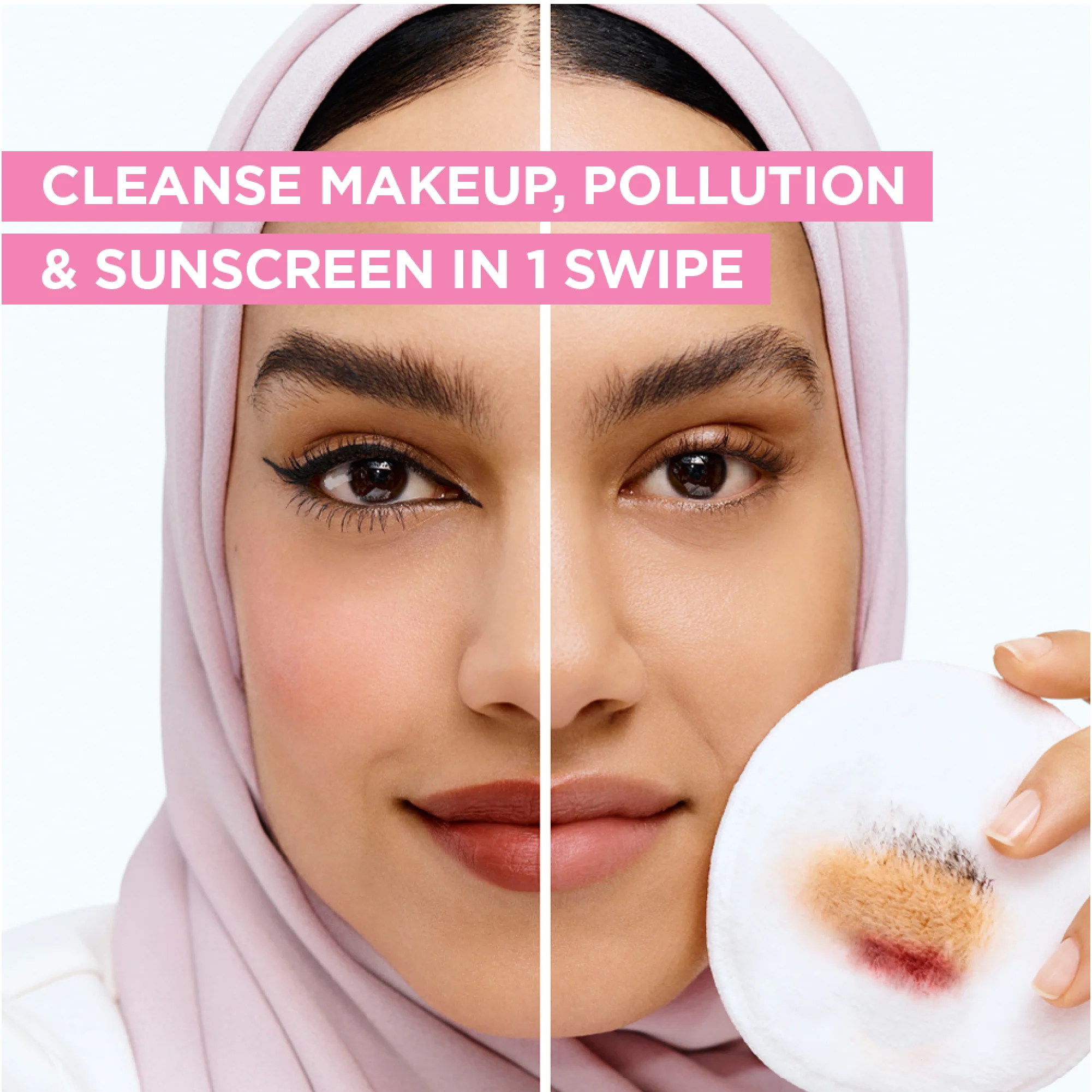Micellar Water Facial Cleanser and Makeup Remover Pink for Sensitive Skin - Image 8