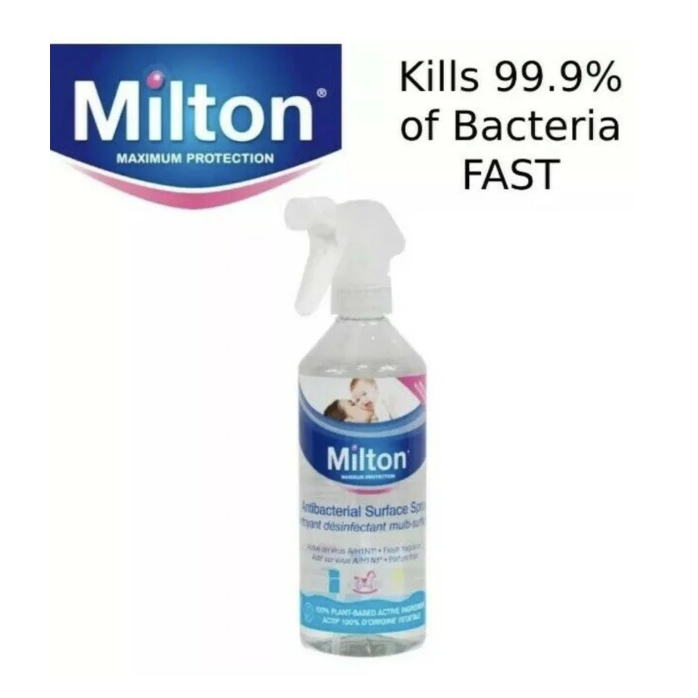 Milton Maximum Protection Antibacterial Surface Spray 500ml