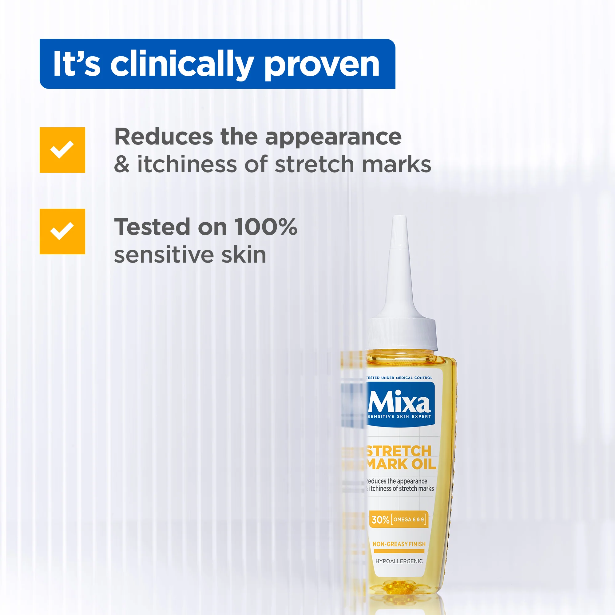 Anti Stretch Mark Oil - For Skin with Stretch Marks - With Omega 6 & 9 - Image 4