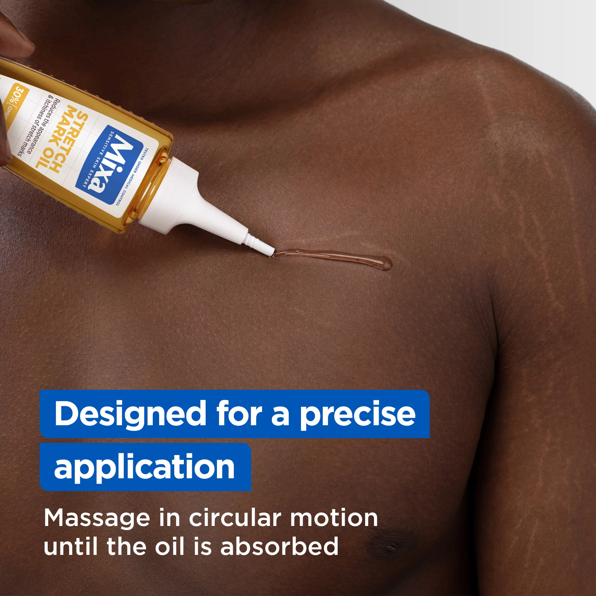 Anti Stretch Mark Oil - For Skin with Stretch Marks - With Omega 6 & 9 - Image 7