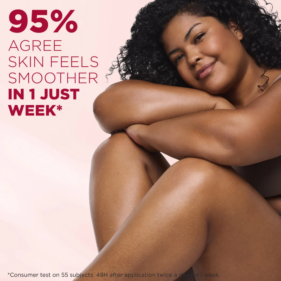 Urea Cica Repair Body Lotion - For Keratosis Pilaris, Dry, Flaky, Strawberry, Rough, & Fragile Skin & Tiny Reddish Bumps - With 5% Urea and Panthenol - Image 3