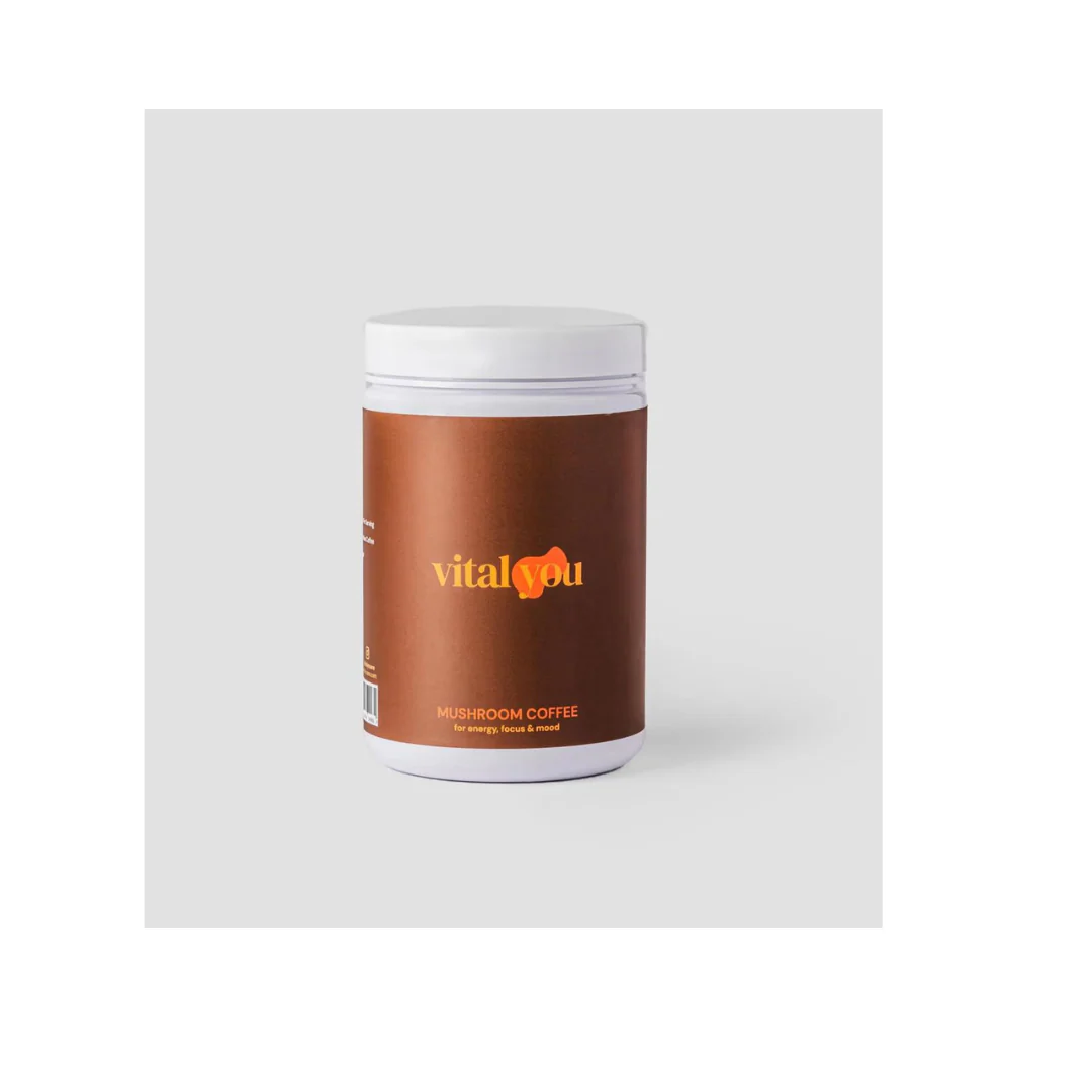 Mushroom Coffee Jar