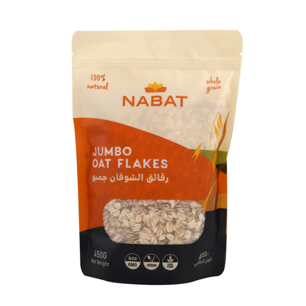 Nabat Natural Gluten Free Jumbo Oat Flakes 450g
