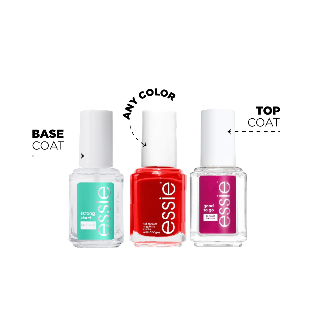 Nail Polish + Let It Shine Top Coat + As Strong as it gets