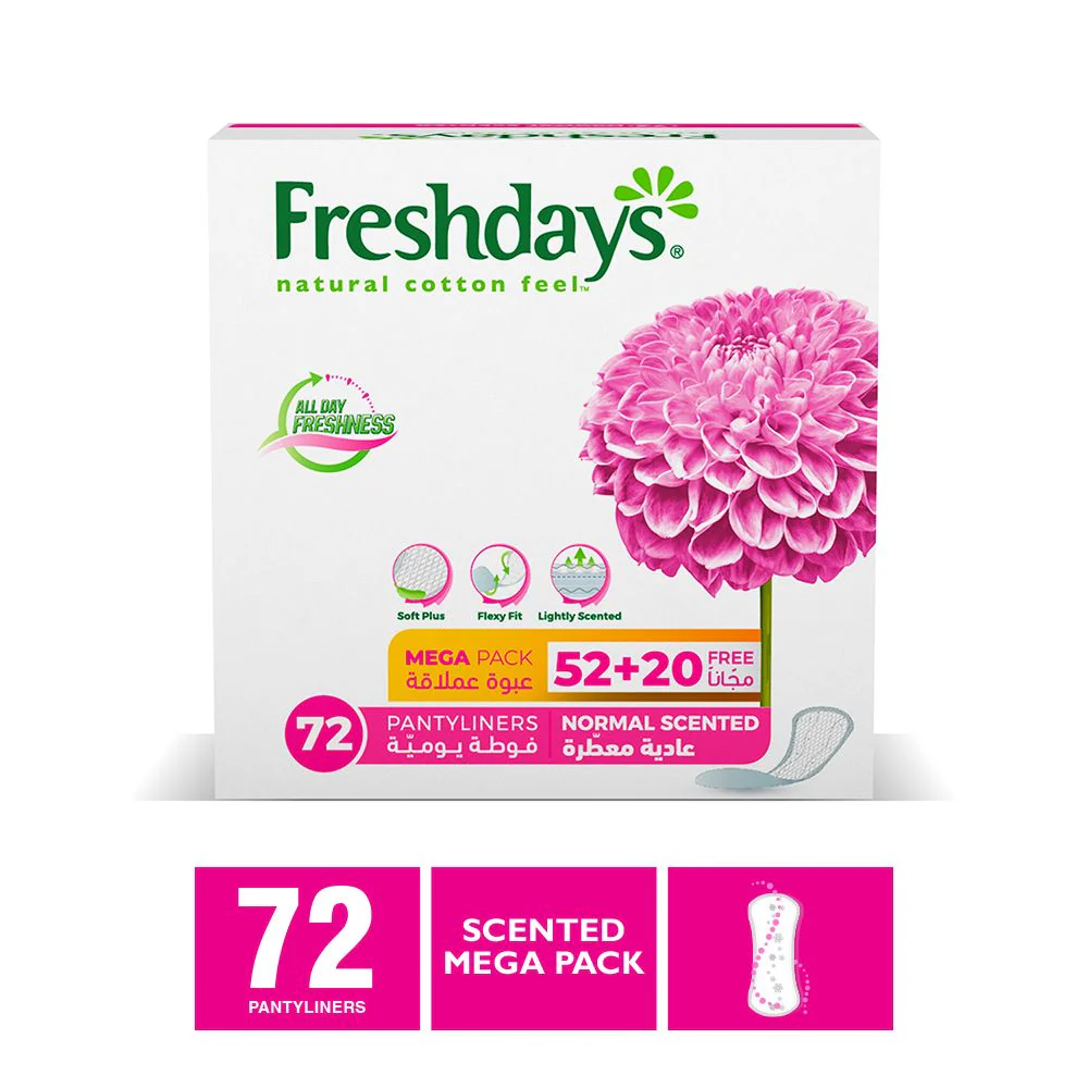 Natural Cotton Feel Normal Scented 52+20 Free