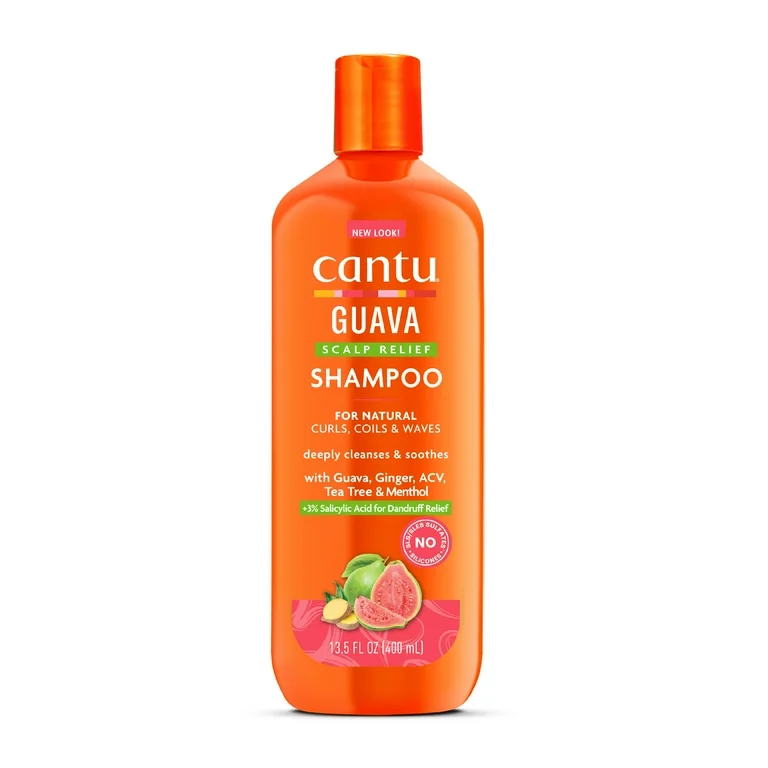 Natural Hair Soothing Anti-Dandruff Shampoo with Guava & Ginger