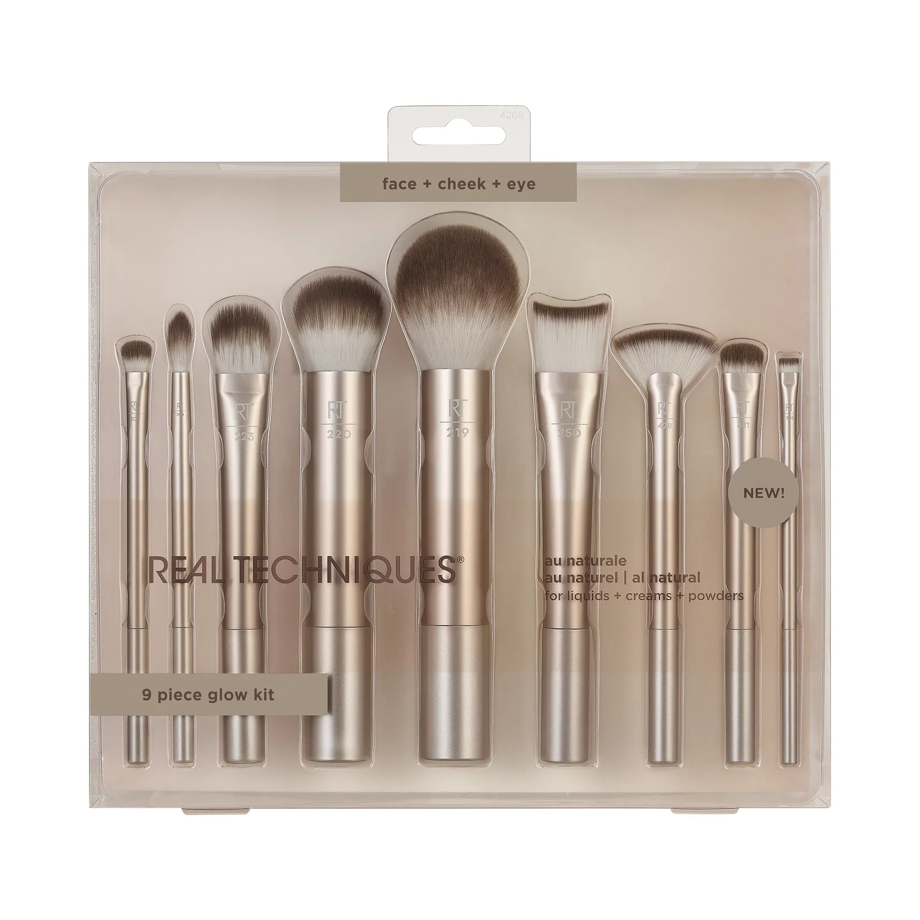 Natural Makeup Brush Kit - Image 3