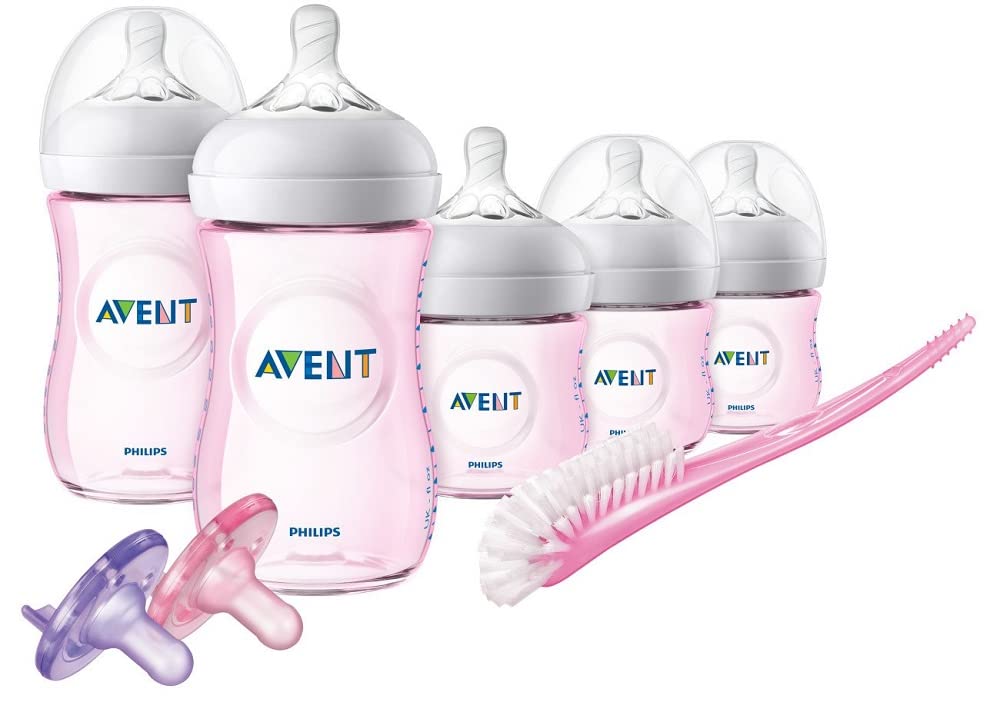 Natural Newborn Starter Set Pink