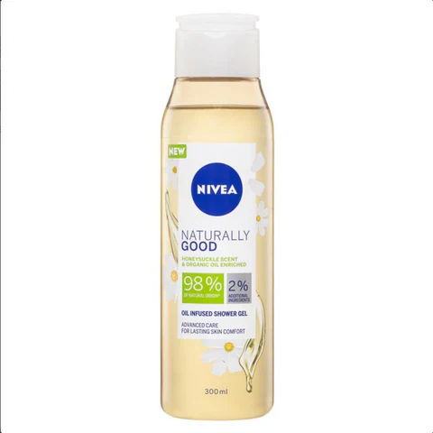 Naturally Good Honeysuckle & Organic Oil Infused Shower Gel