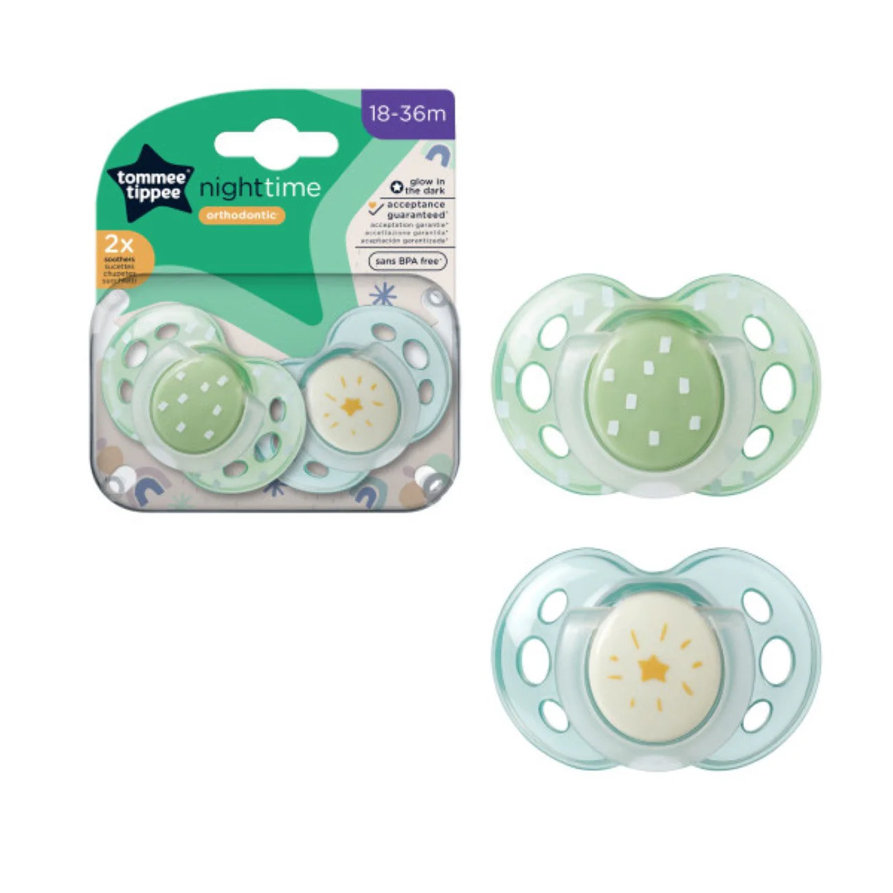 Night Time Soother 18-36M -Pack of 2 - Image 6