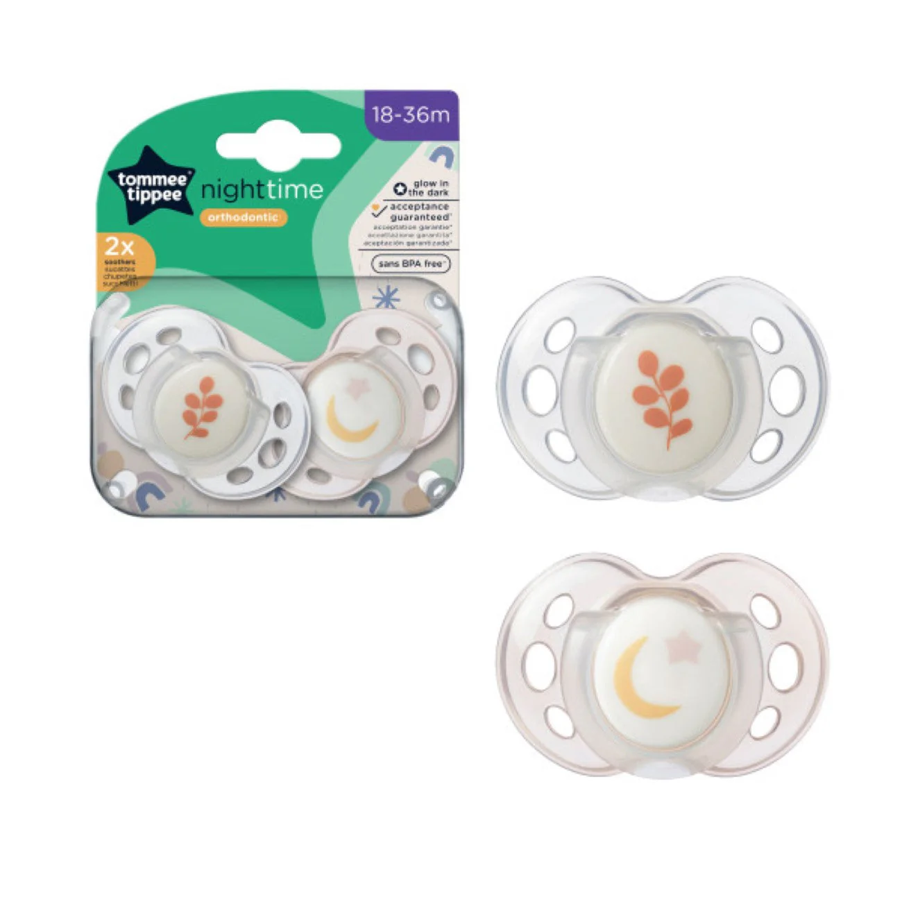 Night Time Soother 18-36M -Pack of 2 - Image 7
