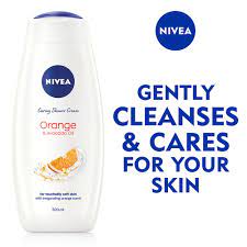 NIVEA SHOWER CREAM ORANGE AVOCADO OIL 500ML - Image 2