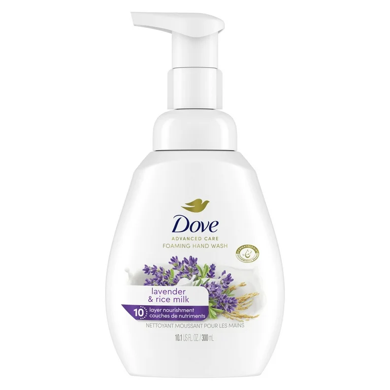 Nourishing Daily Use Women's Foaming Hand Soap, Lavender and Yogurt