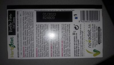 Novadiet Herbodiet Flat Tummy 20 bags - Image 3