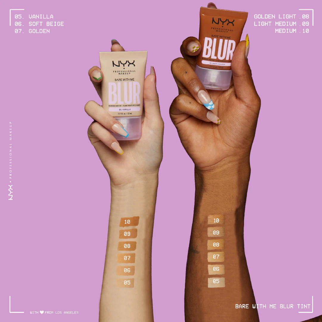 Bare with Me Blur Tint Foundation, Medium Coverage, 12 Hours Hydrating - Image 26