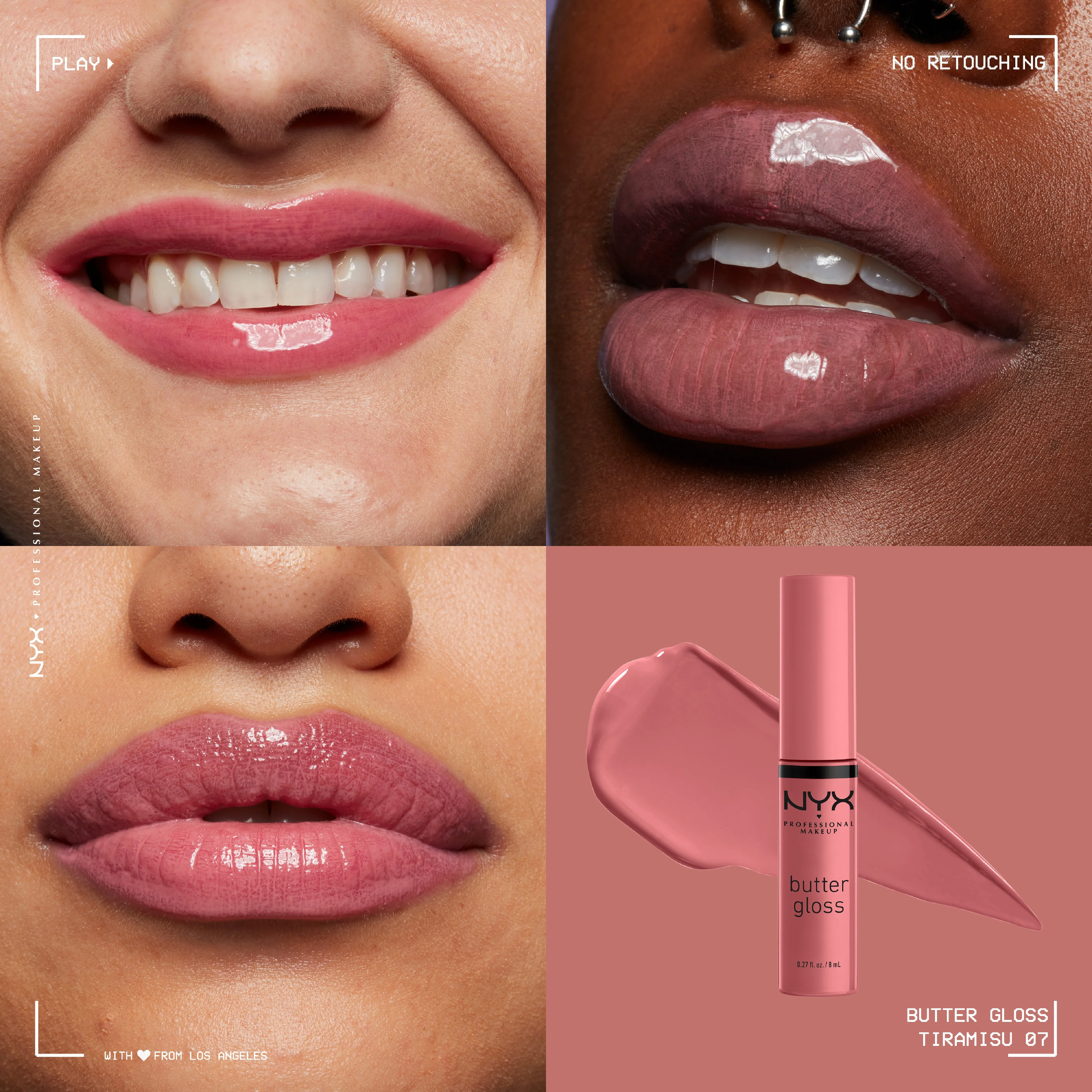 Butter Gloss, Non-Sticky Lip Gloss, Buttery Soft, Silky Smooth And Creamy, Sheer To Medium Coverage - Image 10