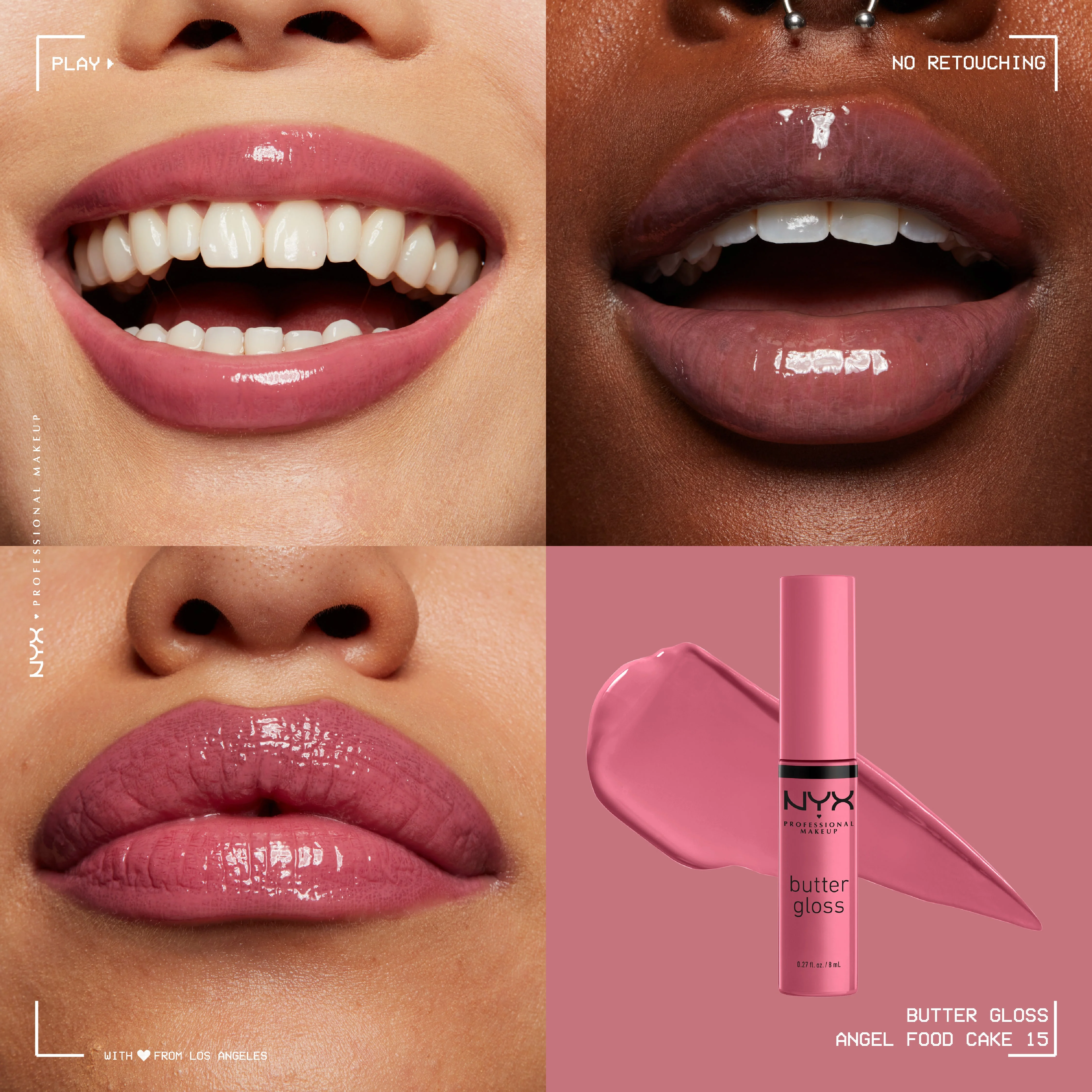 Butter Gloss, Non-Sticky Lip Gloss, Buttery Soft, Silky Smooth And Creamy, Sheer To Medium Coverage - Image 17