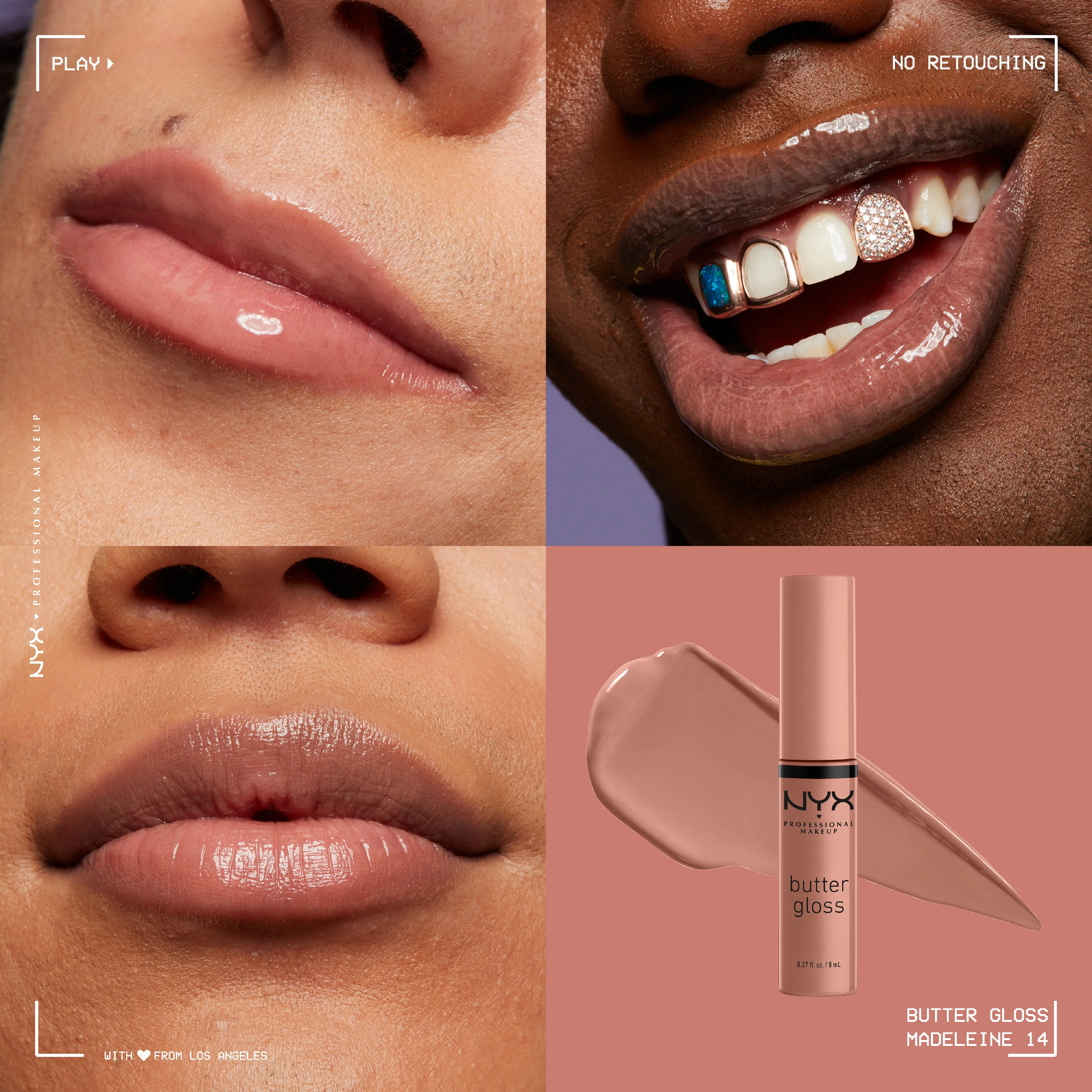 Butter Gloss, Non-Sticky Lip Gloss, Buttery Soft, Silky Smooth And Creamy, Sheer To Medium Coverage - Image 24