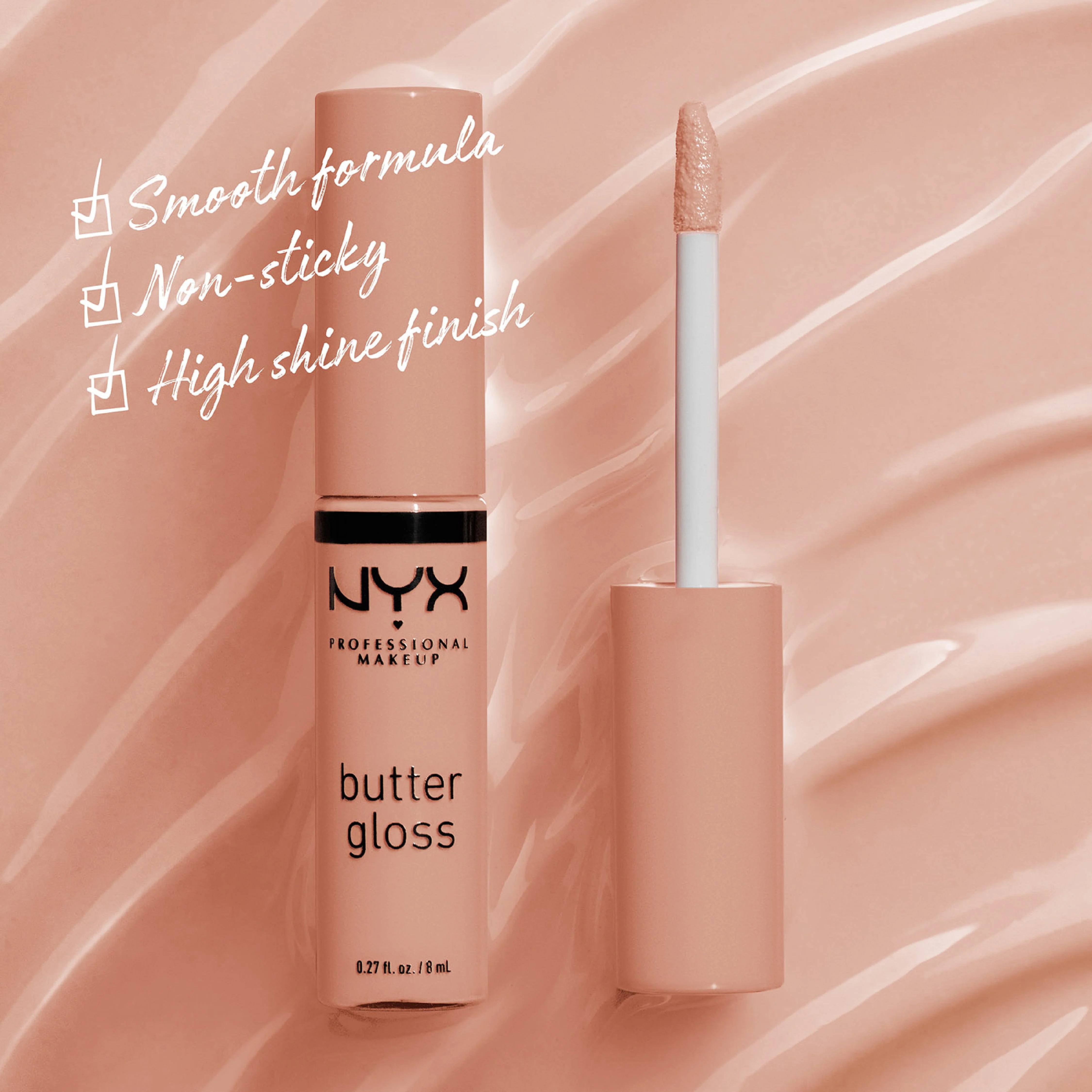 Butter Gloss, Non-Sticky Lip Gloss, Buttery Soft, Silky Smooth And Creamy, Sheer To Medium Coverage - Image 26