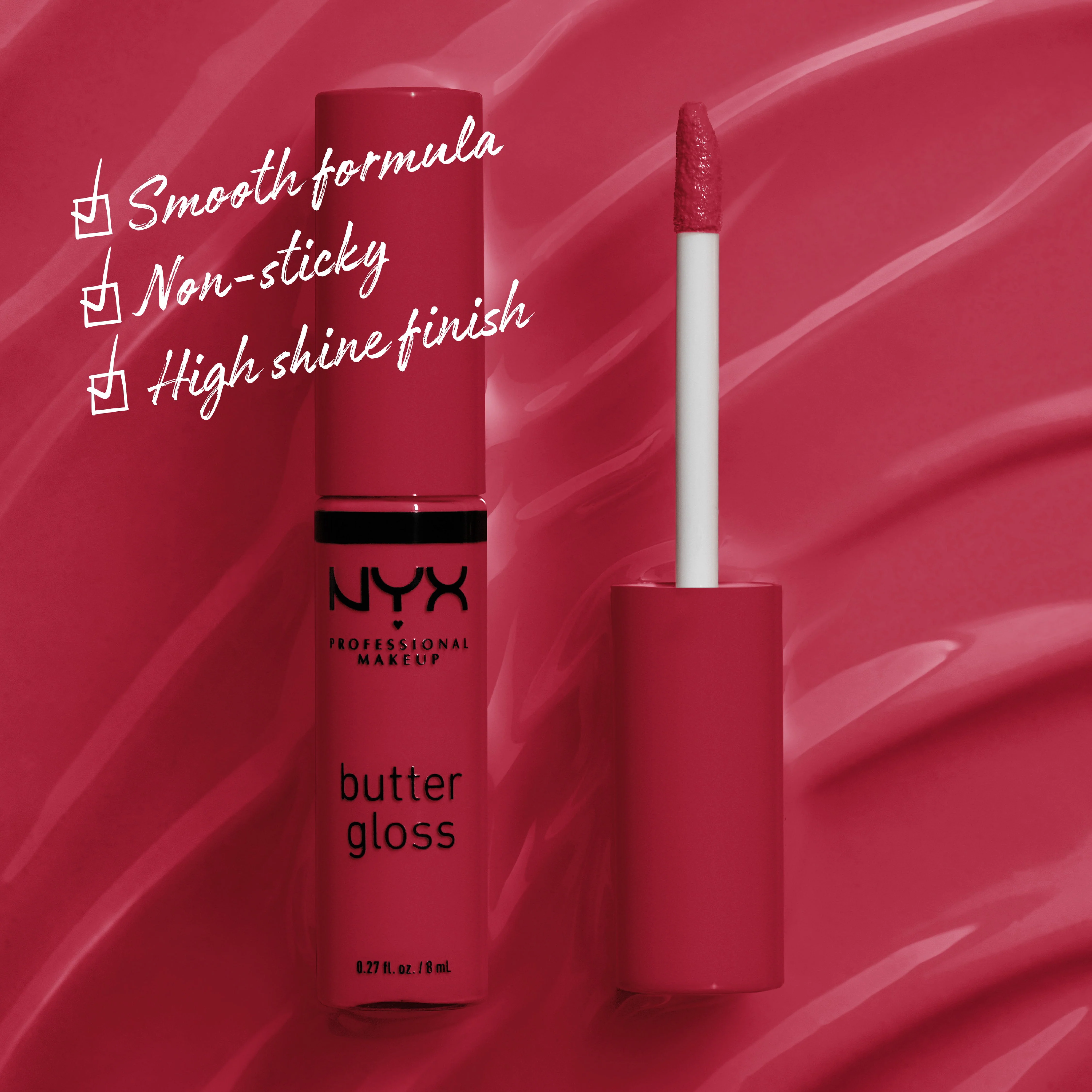 Butter Gloss, Non-Sticky Lip Gloss, Buttery Soft, Silky Smooth And Creamy, Sheer To Medium Coverage - Image 33