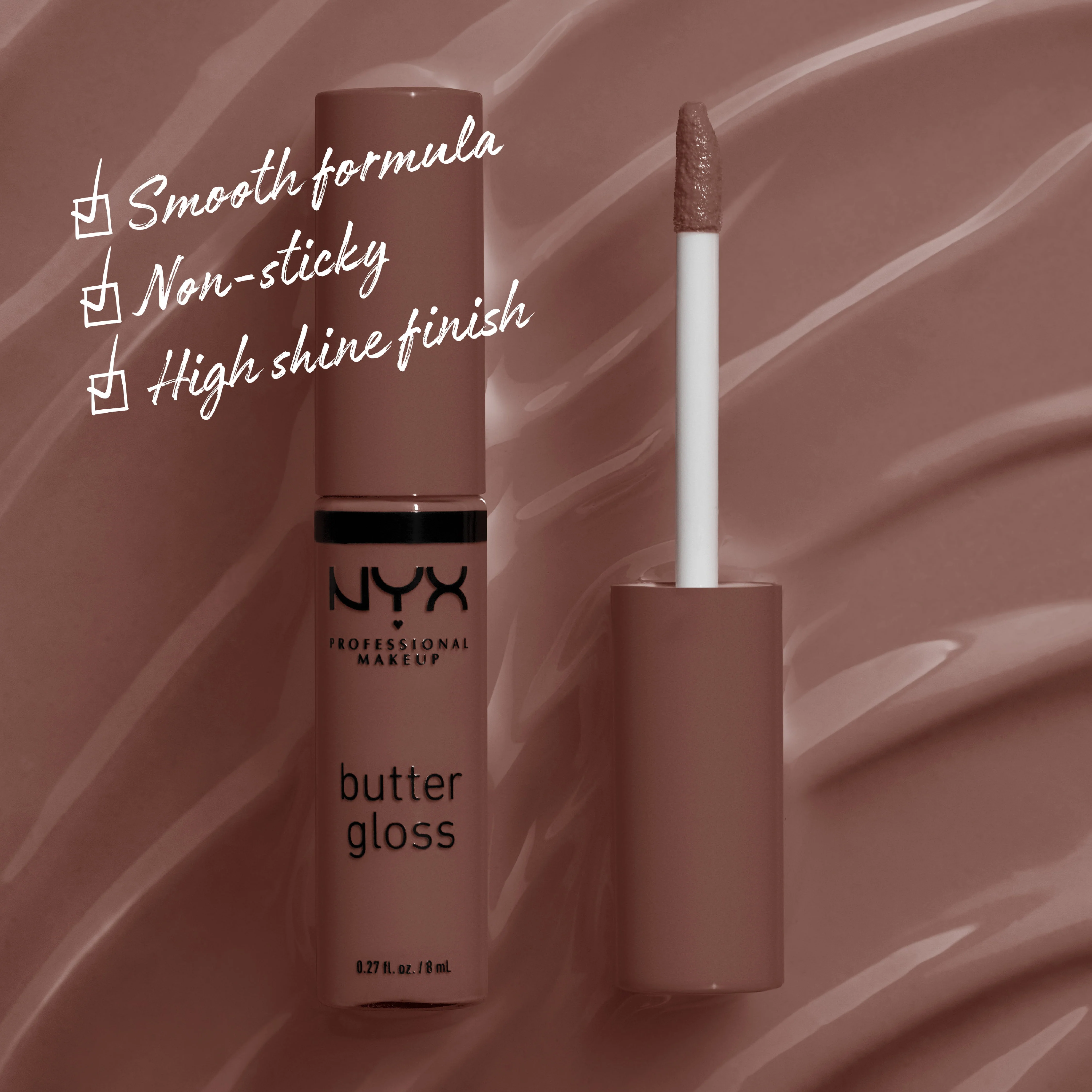 Butter Gloss, Non-Sticky Lip Gloss, Buttery Soft, Silky Smooth And Creamy, Sheer To Medium Coverage - Image 47