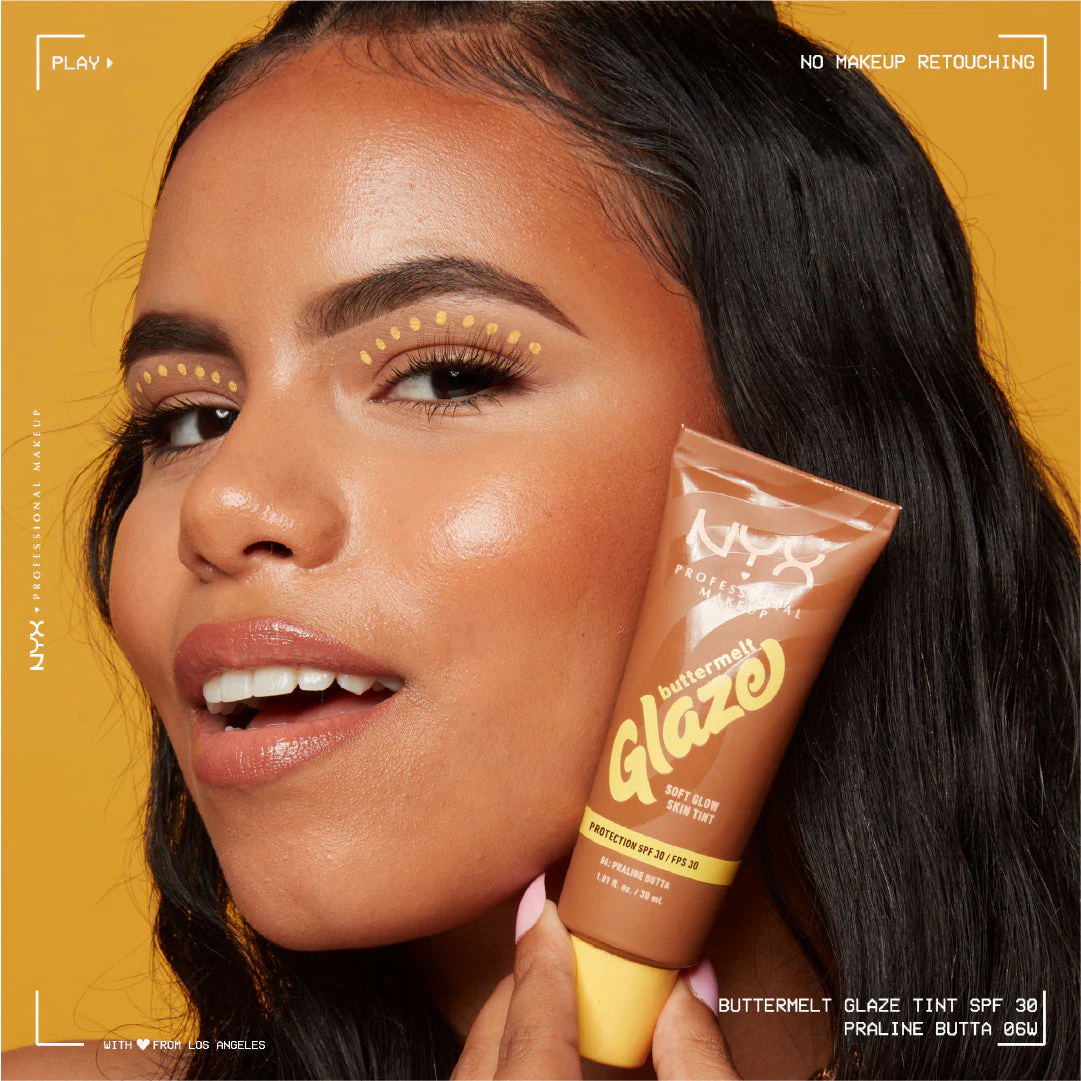 Buttermelt Glaze Soft Glow Skin Tint SPF30, Foundation, 12H Wear - Image 22
