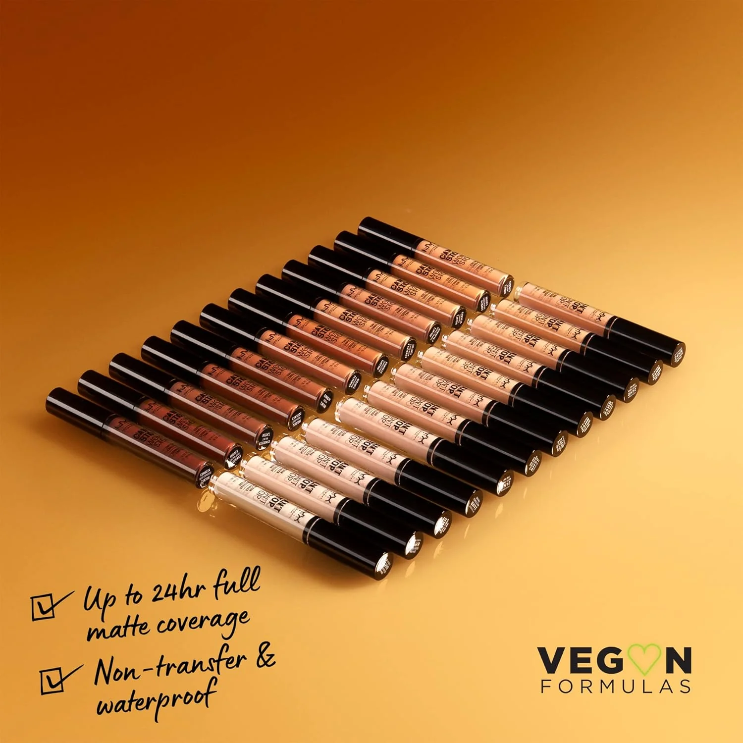 Can't Stop Won't Stop Contour Concealer, 24H Full Coverage Matte Finish - Image 25