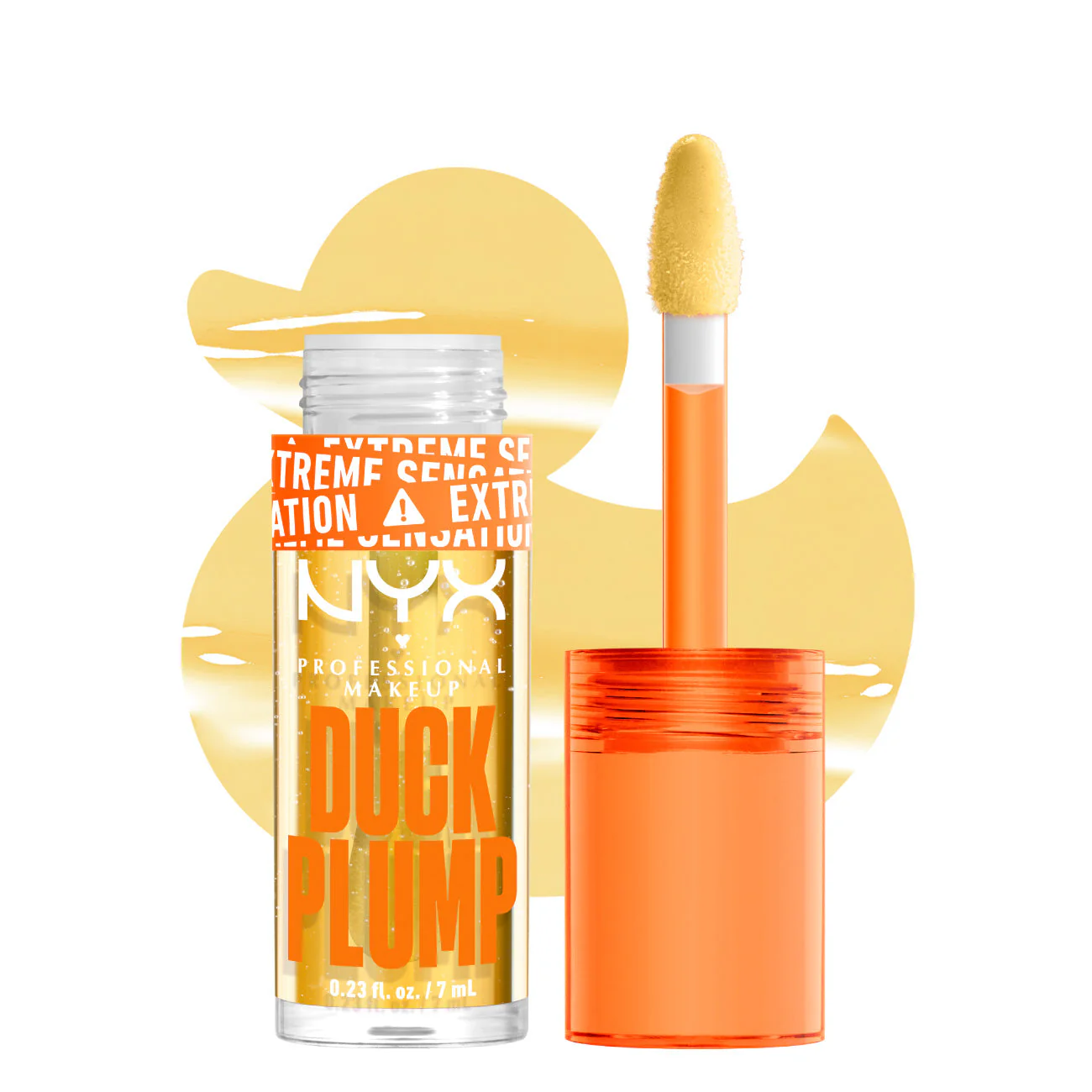 Duck Plump Lip Plumping Lacquer, High Pigment, High Shine, High Sparkle Lip Gloss