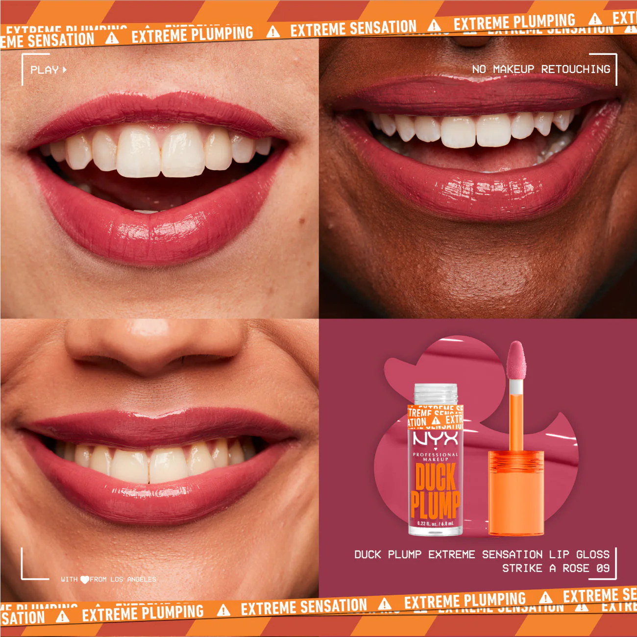 Duck Plump Lip Plumping Lacquer, High Pigment, High Shine, High Sparkle Lip Gloss - Image 12