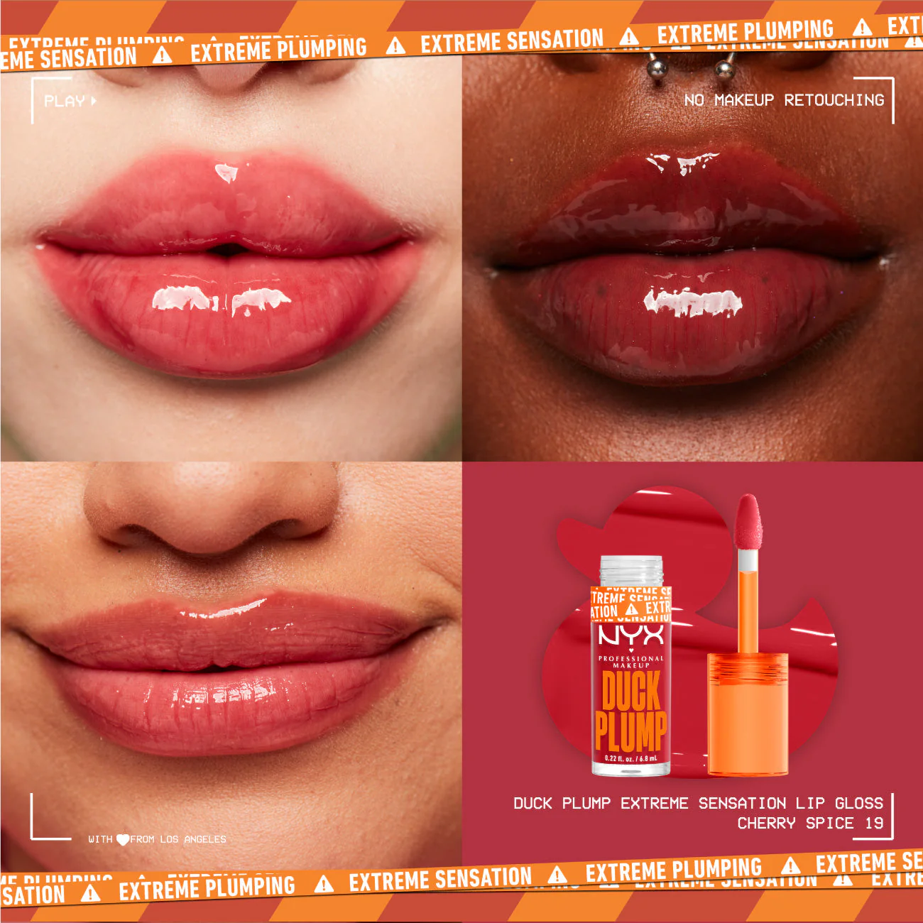 Duck Plump Lip Plumping Lacquer, High Pigment, High Shine, High Sparkle Lip Gloss - Image 9