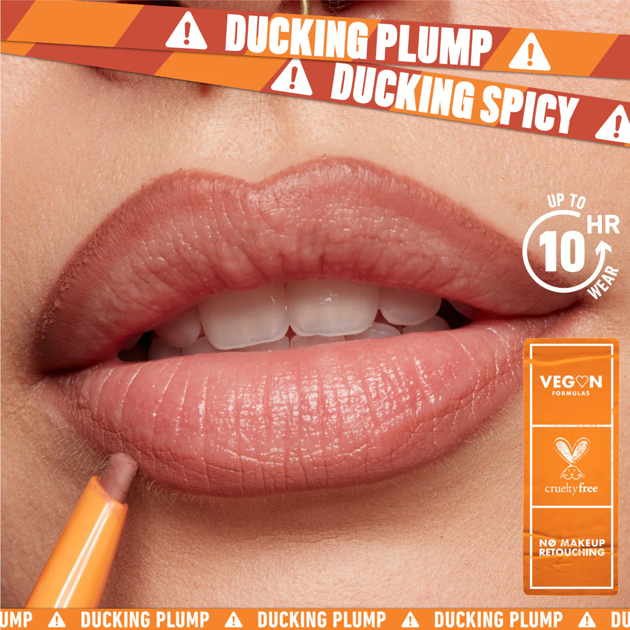 Duck Plump Plumping Lip Liner, Up To 10 HR Wear, Matte Finish, - Image 10
