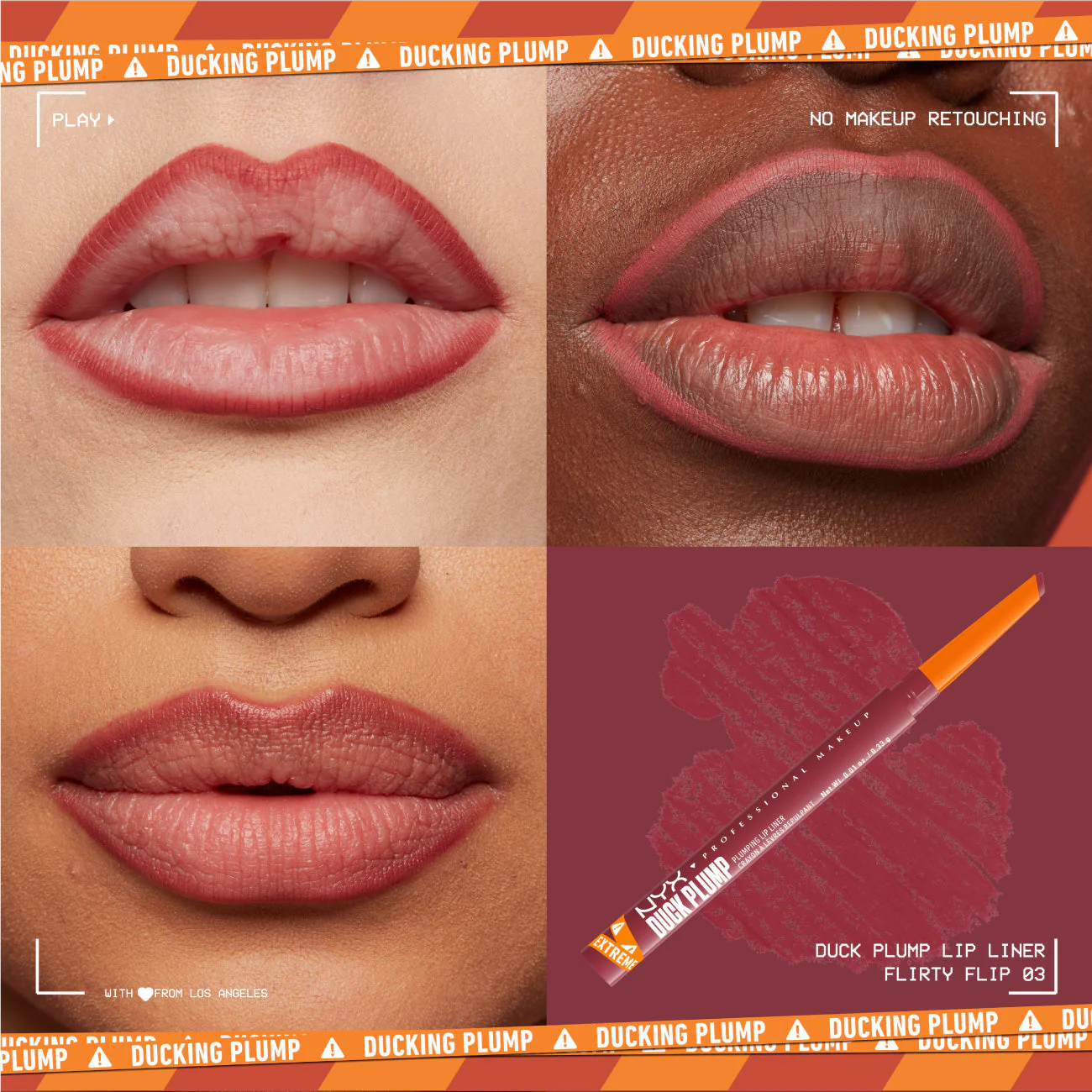 Duck Plump Plumping Lip Liner, Up To 10 HR Wear, Matte Finish, - Image 20
